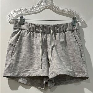 lululemon athletica Light Gray Athletic Shorts
